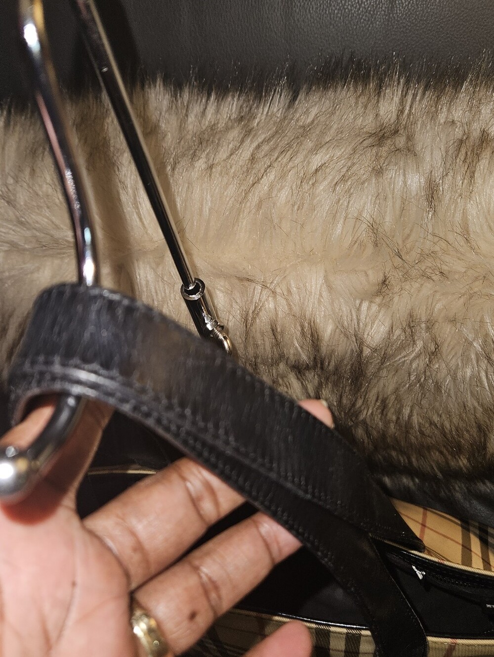 Burberry Classic Check Tote - Picture 2 of 10